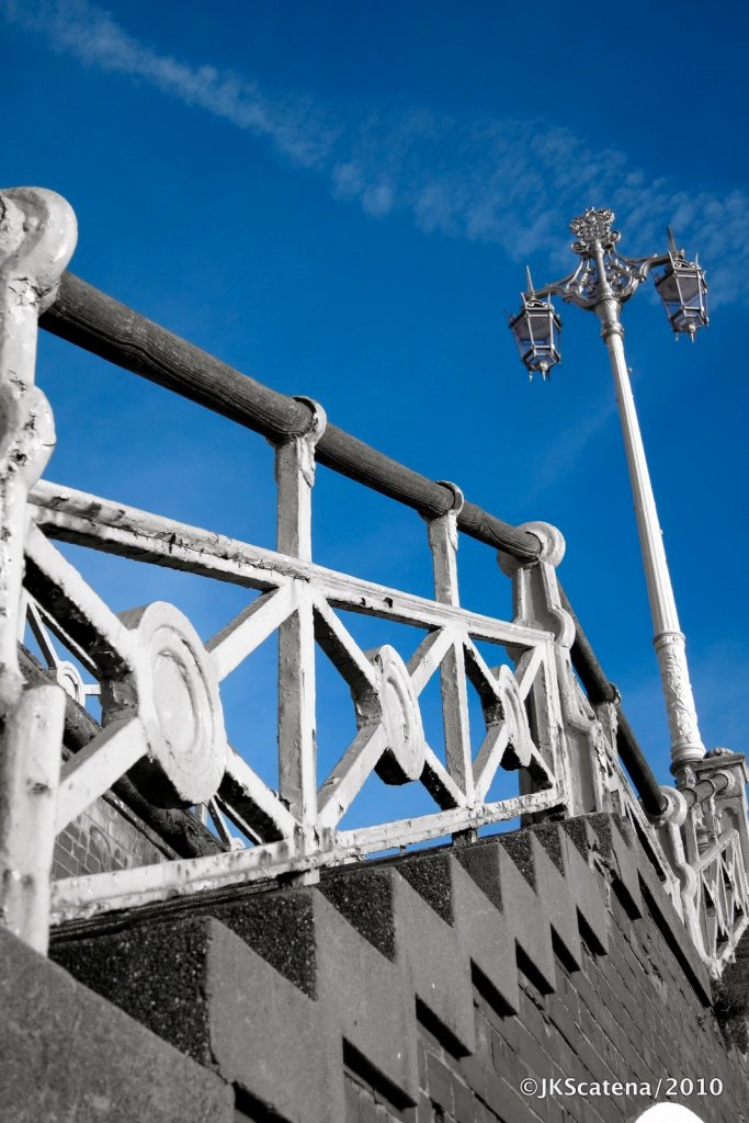 Brighton: Stairs, Blue
