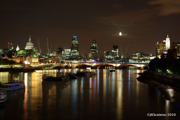 London: Nocturne view, The City