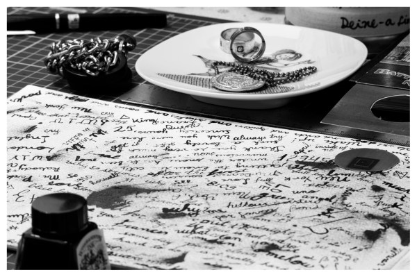 Atibaia: Tableau III, Calligraphy