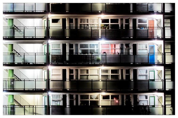 London: Churchill Gardens, geometry