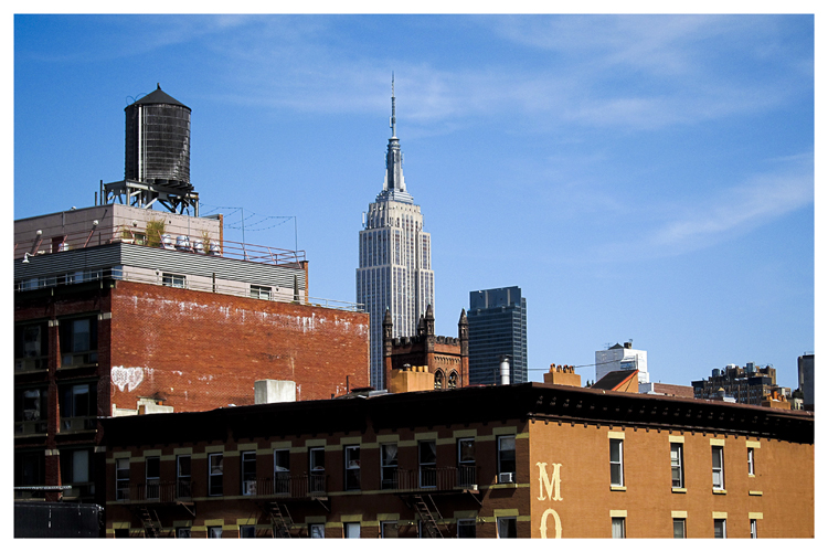 New York: Skyline with Empire States Building