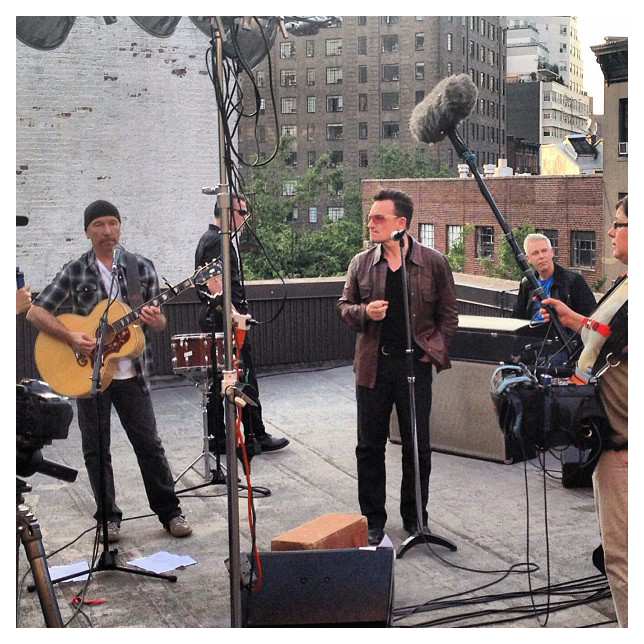 U2 @ Electric Lady Studios (Instantâneo)